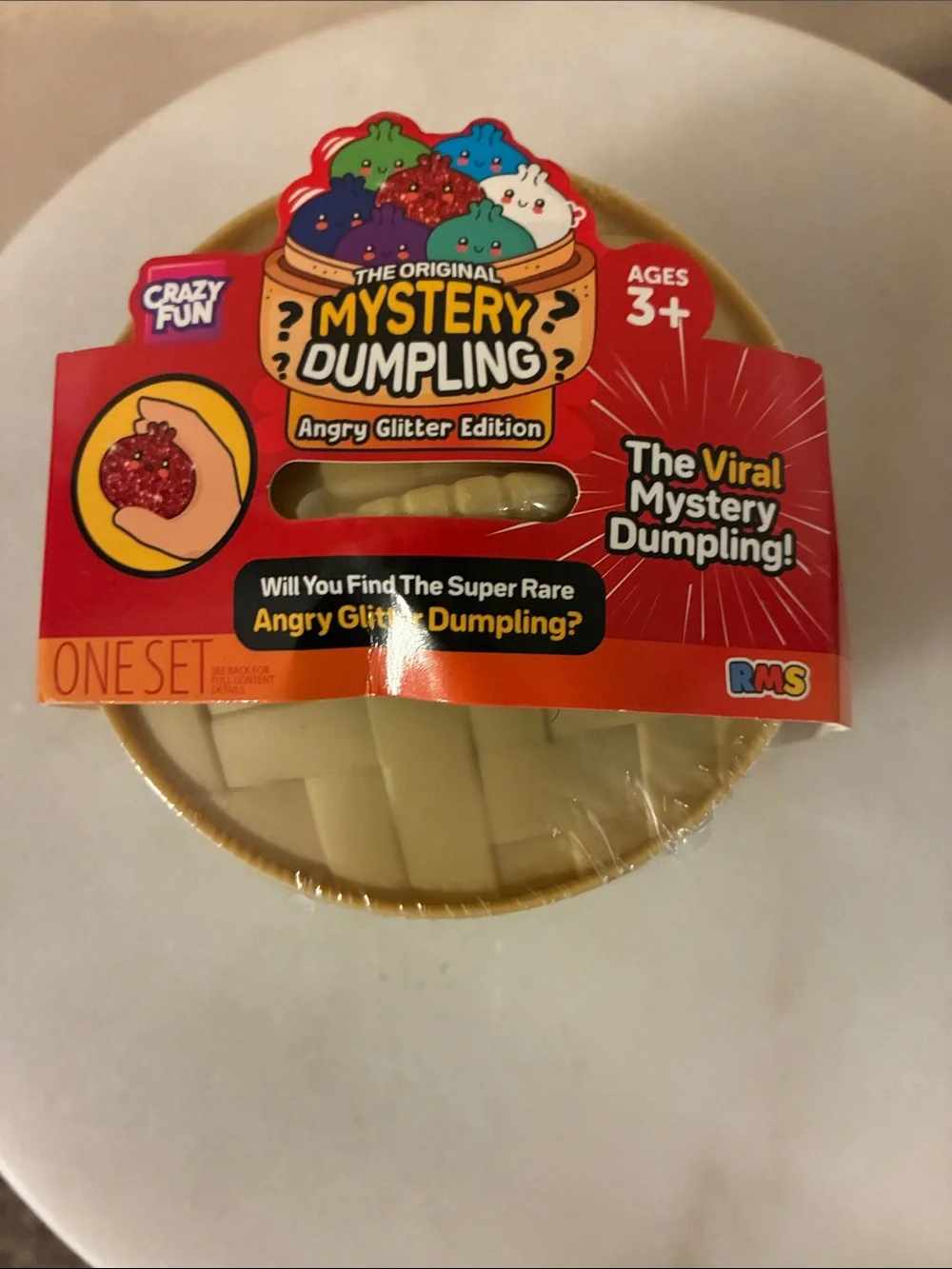The Original Mystery Dumpling - Angry Glitter Edition (Yellow)